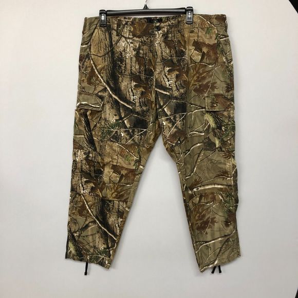 Cabela's Mens Realtree Camo Hunting Cargo Pants Size 42x31